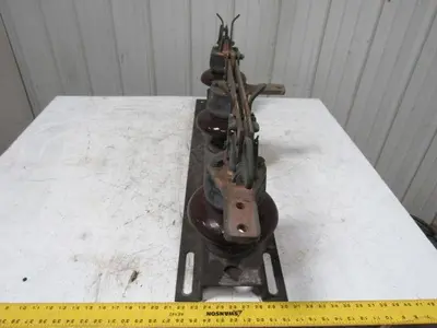 Westinghouse Large Vintage Double Throw Knife Switch Steam Punk Wall Hanger