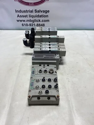 Numatics 122BA400M000061; 122BB500M000061 Solenoid Valve Assembly 110-120 VAC
