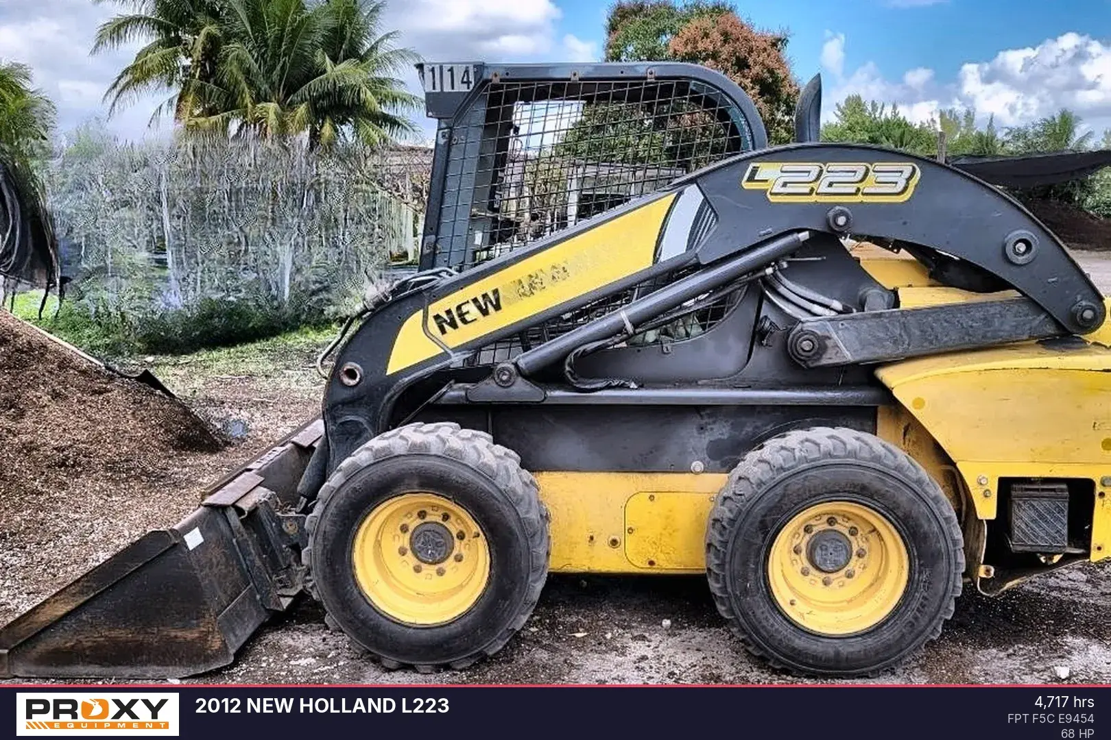 Used 2012 NEW HOLLAND L223 Skid Steer Loaders Florida US | Proxy Equipment #1377825