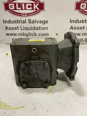 Boston Gear F718-50-B5-6 C-Face Gear Drive/Speed Reducer 0.35HP 429RPM 50:1