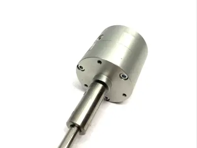 USED PARKER COMPACT PNEUMATIC ROTARY VANE ACTUATOR, SINGLE VANE, FIXED
