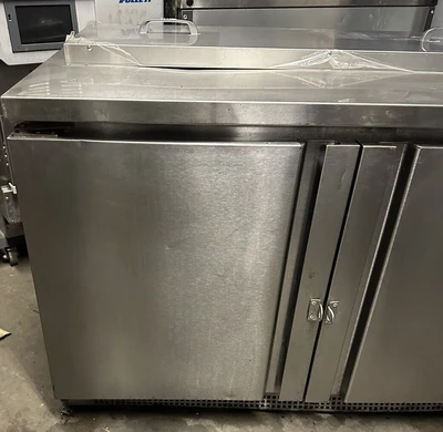 174-0085 Fagor FST-48-12 48” Commercial Self Contained Prep Table Cooler