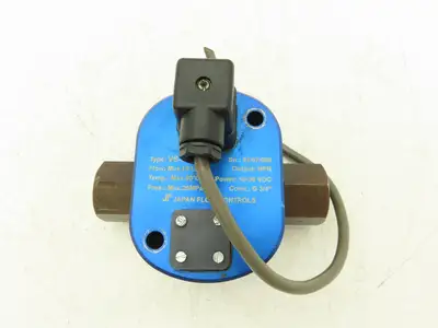 Japan Flow Controls VS-601-2 Hydraulic Flow Meter 70 LPM G3/4"