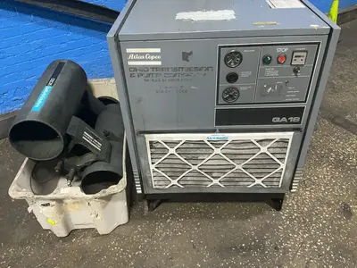 Used 1990 ATLAS COPCO GA 18 Rotary Screw & Sliding Vane Air Compressors Ohio US | HGR 24 #1744297