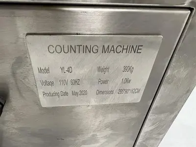 Scientific Solutions Model YL-4D Automatic Twin Tablet Counters With Conveyor