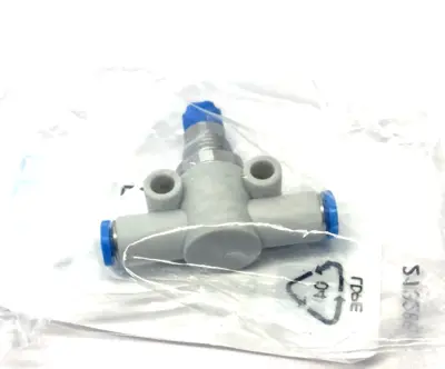 GR-QS-4, 193967 | Festo GR-QS-4 One-Way Pneumatic Flow Control Valve 4mm Tube O.D. 193967 - New