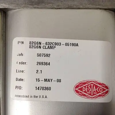 USED DESTACO 82G6N-632C903-05190A