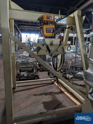USED National Bulk Equipment NBE Bulk Bag Unloading Stand