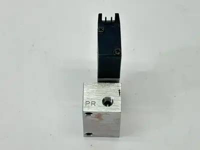HA041E1-11 | Humphrey  Pneumatic Air Valve w/ Manifold Block 24VDC - Used