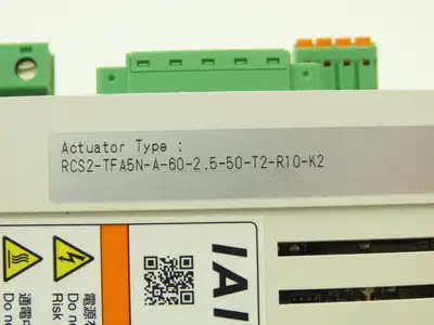IAI SCON-CB-60A-CC-0-2 Single Axis Linear Servo Actuator Position Controller