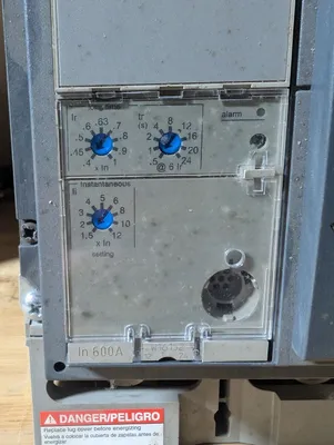 600A Schneider Electric PJL36060CU31A PowerPact Circuit Breaker PJ 600 600V Used