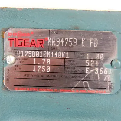USED DODGE TIGEAR MR94759 K FD
