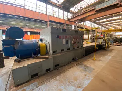 USED WALDRICH SIEGEN WWDK 80 - ROLL LATHE Ø 1900 X 7500 MM