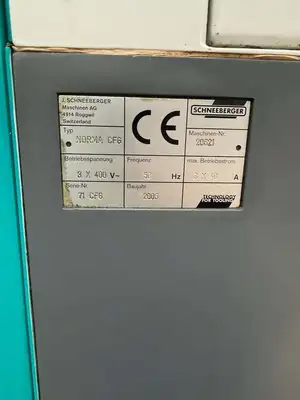 2005 SCHNEEBERGER NORMA CFG Tool & Cutter Grinders | 520 Machinery Sales LLC (9)