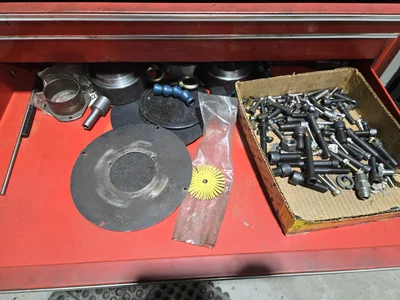 Toolbox and Contents; Lathe Tooling