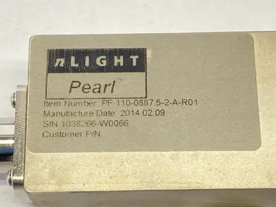 USED NLIGHT PEARL COUPLED DIODE LASER 110W