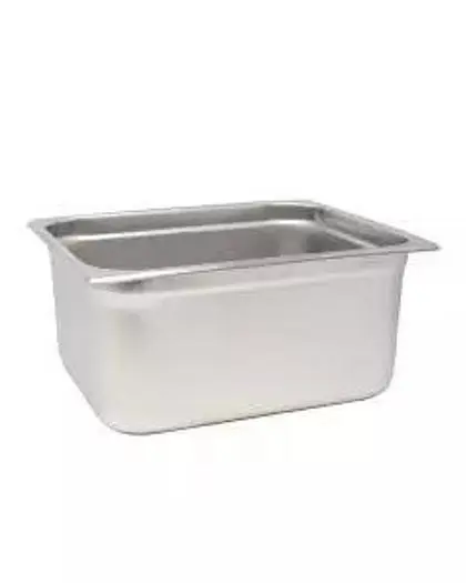 1/2 Size 6" Depth Stainless Steel Steam Table Pan