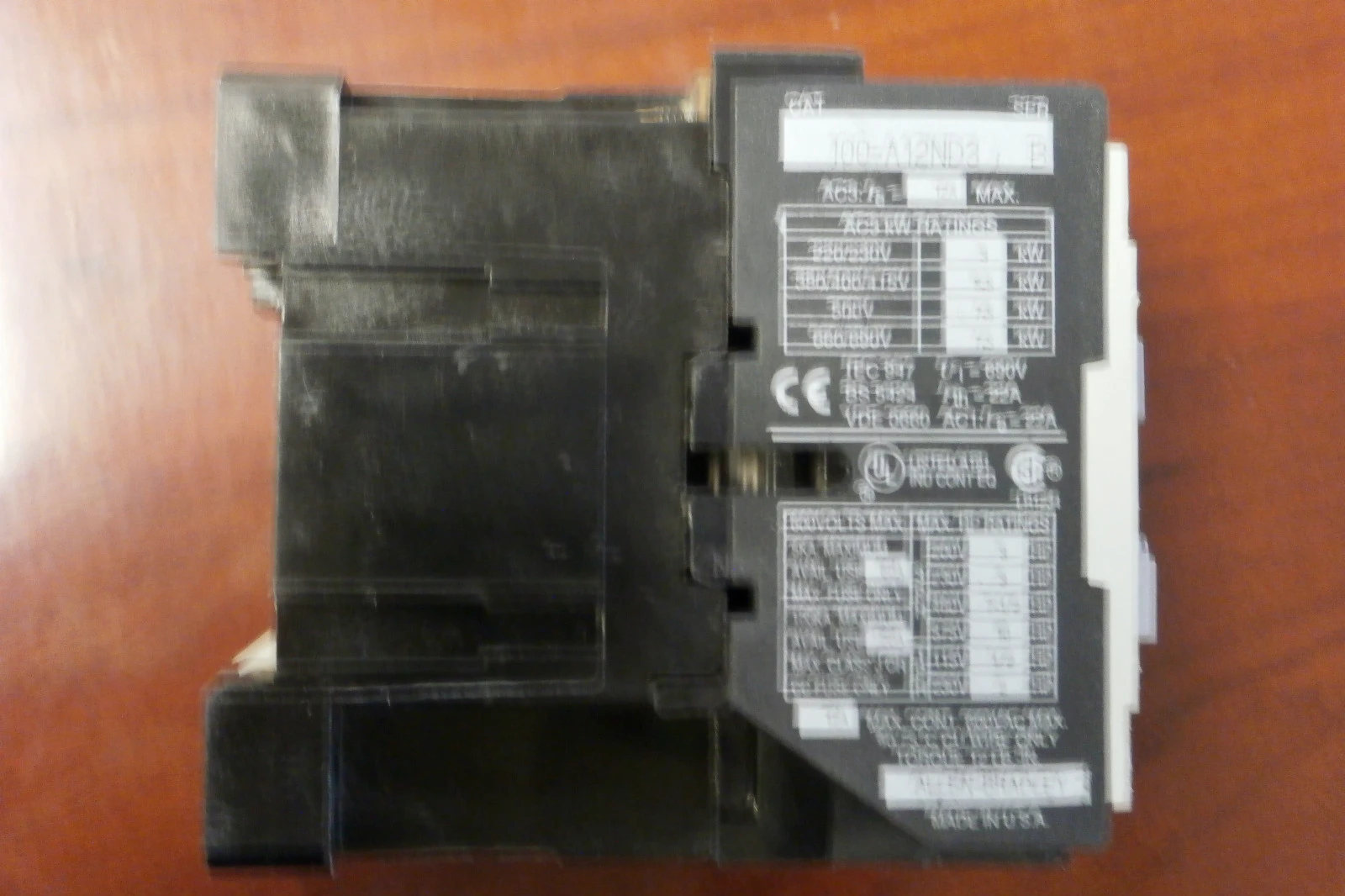 USED Allen-Bradley 100-A12ND3