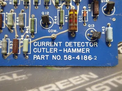 Cutler Hammer 58-4186-2 Current Detector Board Used