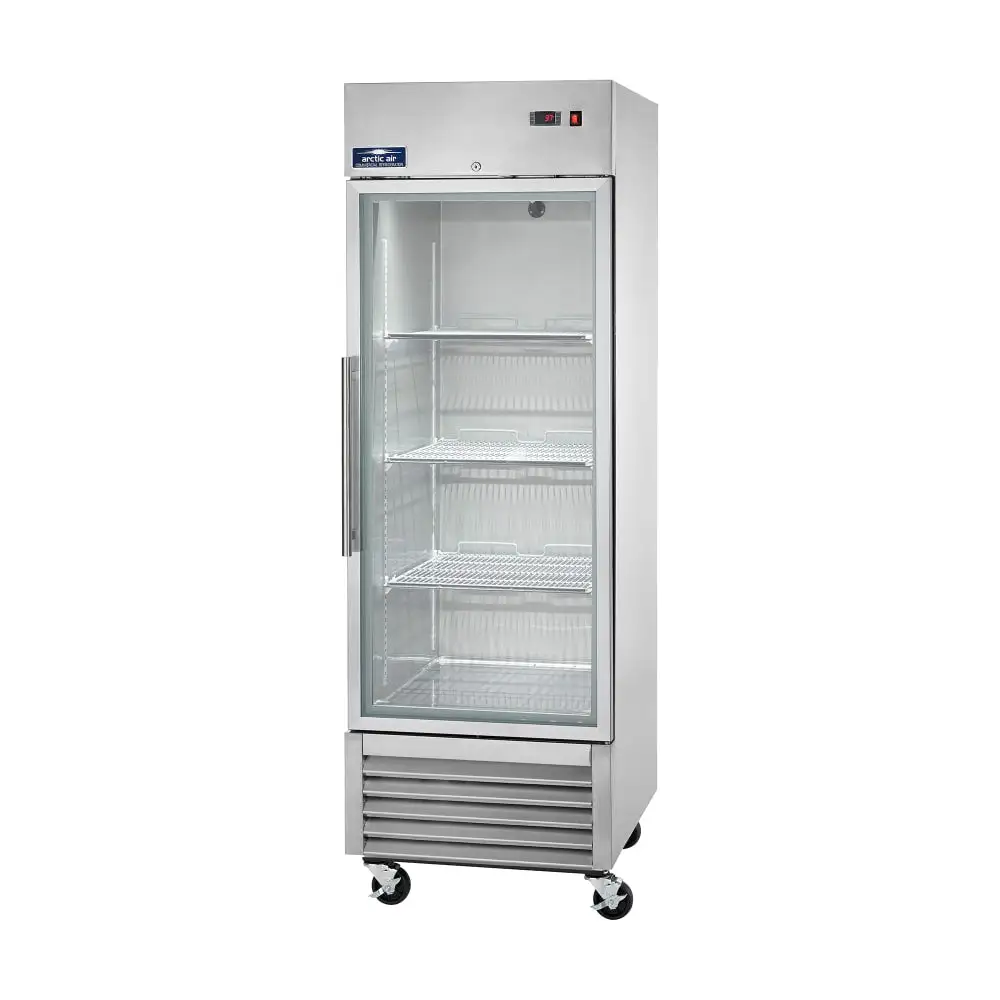 Arctic Air AGDF23 27" One Section Reach In Freezer, (1) Right Hinge Glass Door, 115v