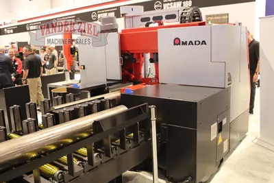 New | in-Stock 2026 AMADA PSAW 430AXII Horizontal Band Saws Michigan US | Vander Ziel Machinery Sales #1469325