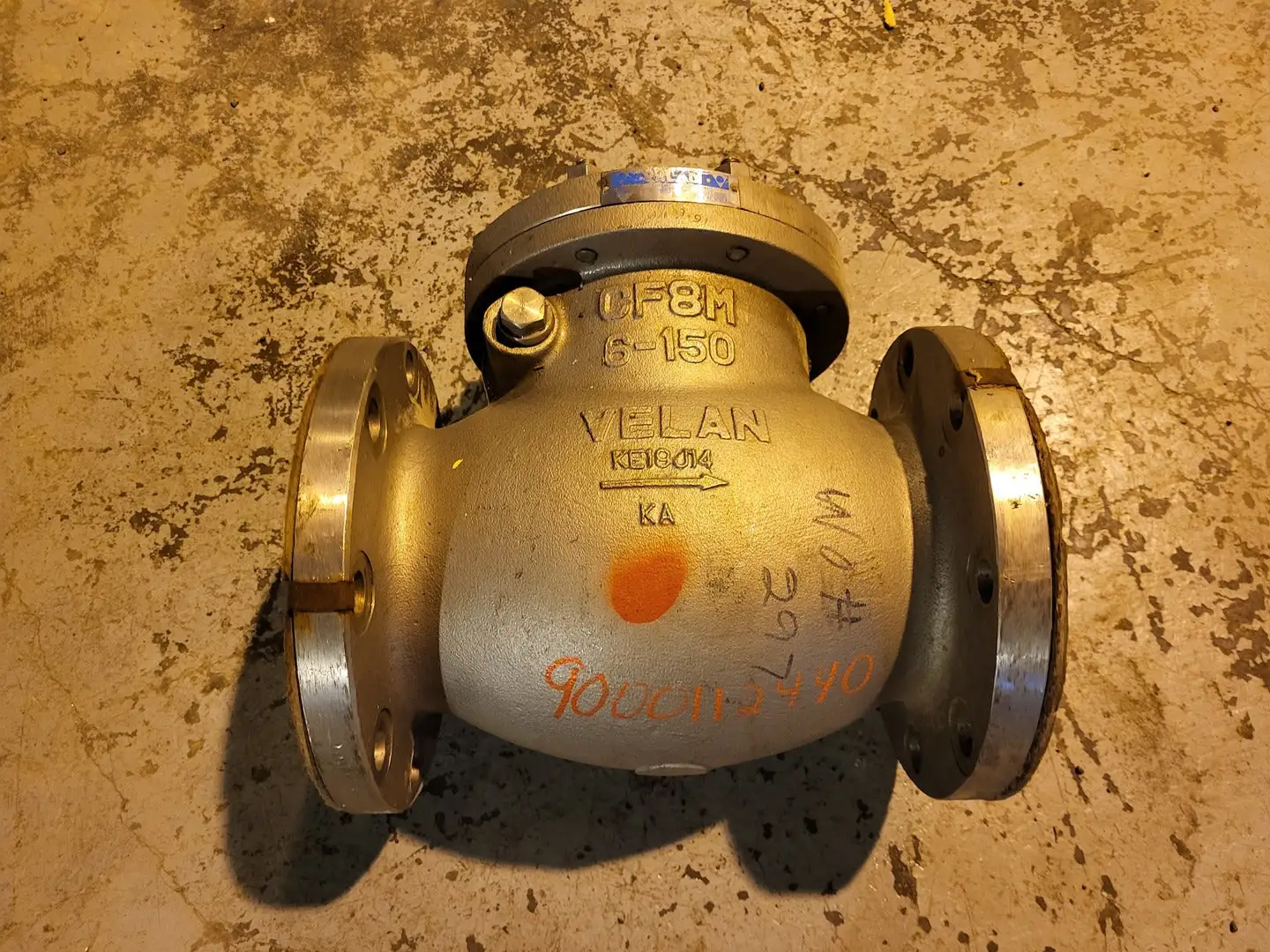6" Class 150 Check Valve