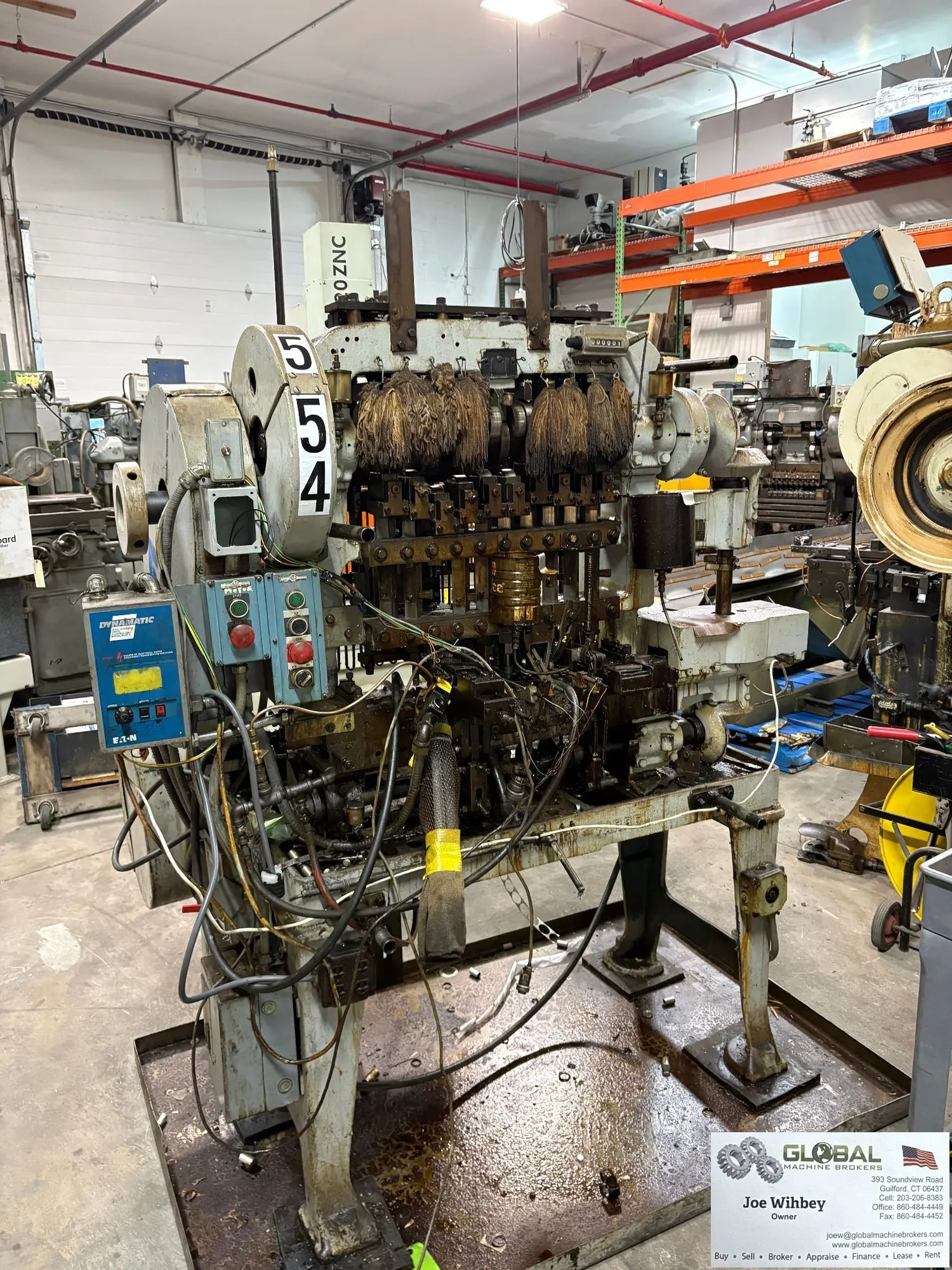 Waterbury Farrel 510 ICOP Transfer Press w Beader