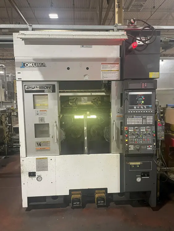 Used 2015 OKUMA 2SP-150H CNC Lathes Michigan US | Tramar Industries #419490