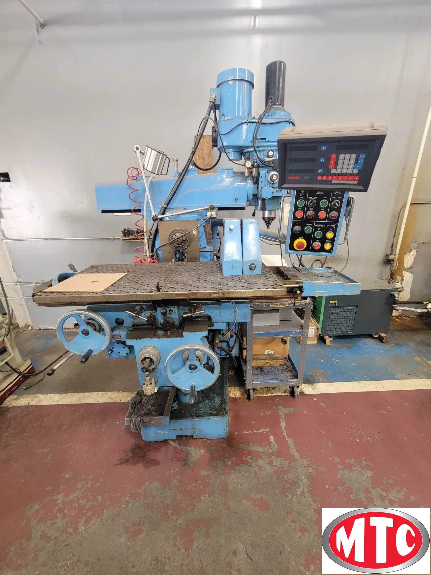 vertical/horizontal universal toolroom mill