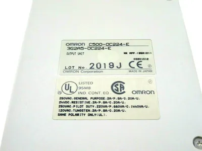 NEW OMRON C500-OC224-E PROGRAMMABLE CONTROLLER C500OC224E