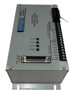 NEW UTICOR 76535 ISOLATED BIDIRECTIONAL ADAPTER .1/.05AMPS 115/230V REV.A