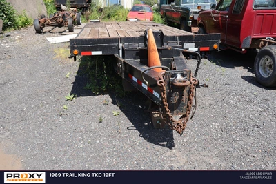 Used 1989 TRAIL KING TKC 19FT Flatbed Trailers Pennsylvania US | Proxy Equipment #1378408