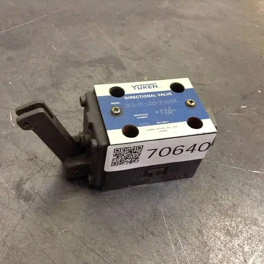 Used YUKEN DCG012B3Y4008 Valves/Fittings Michigan US | Ideal Machinery #688509