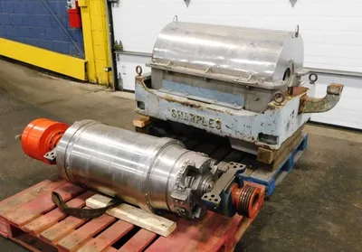 Sharples P3000 decanter centrifuge, 316SS.