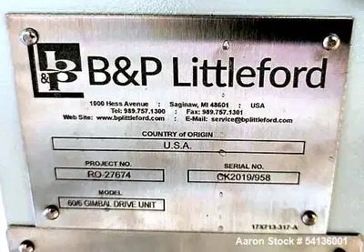 USED LITTLEFORD 60/6 GIMBAL DRIVE UNIT