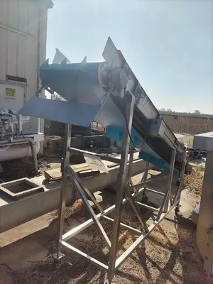 Conveyor, Belt, Incline, 24” W x 13’ L, Stainless Steel, Cleated, 2 HP, #5991605