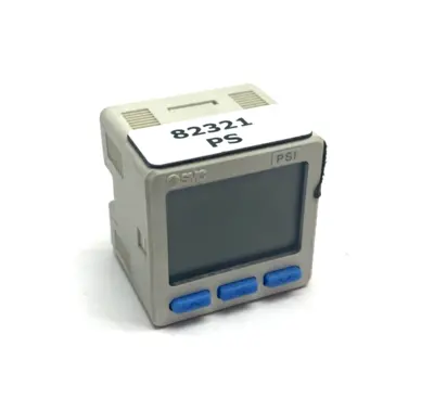 USED SMC 3-SCREEN DIGITAL VACUUM SWITCH