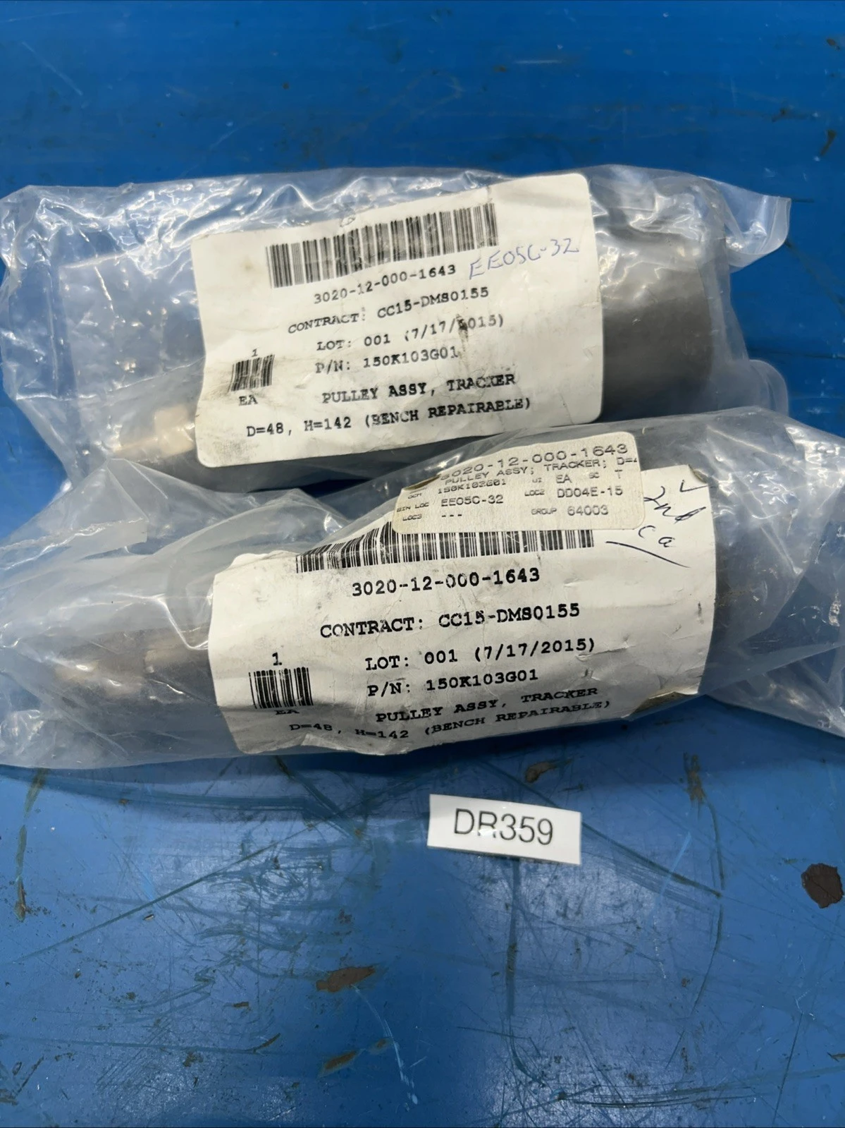 (2)  150K103G01 Tracker Pulley Assy New In Sealed Bags Fast Shipping! + Warranty