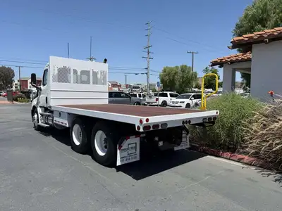 Used 2020 FREIGHTLINER CASCADIA 112 Flatbed Trucks California US | Commerce Truck Equipment Sales #1548695