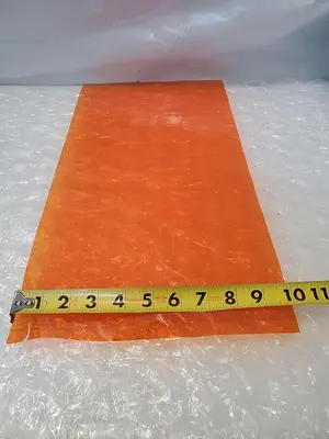 ARTUS PLASTIC SHEET AMBER 10X20X.001