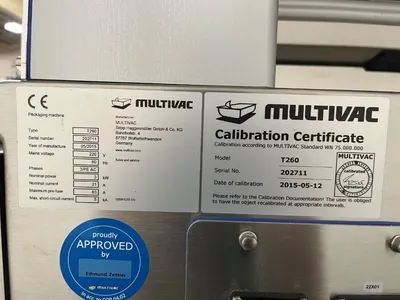 Used 2015 MULTIVAC T260 Sealers Ohio US | HGR 24 #727687