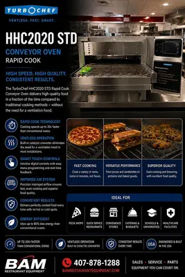 USED TURBOCHEF HHC2020