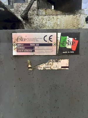 4.5" WILTON MEP MODEL #TIGER 350 SEMI AUTMATIC COLD SAW: STOCK #22128