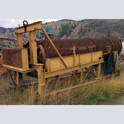 4 ft x 20 ft Top Soil Rotary Screen