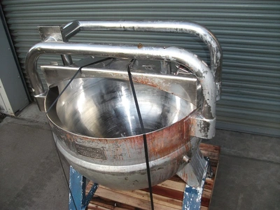 150L S/S Hobal JKTD Hemispherical Cooking Mixing Pan