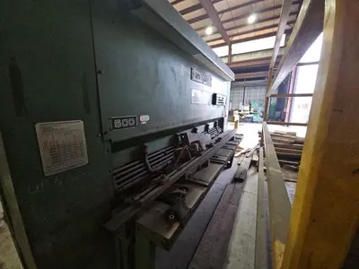 36" WIDE R-PANEL ASC ROLLFORMING LINE WITH REEL & CUT OFF, BECK CONTROLS