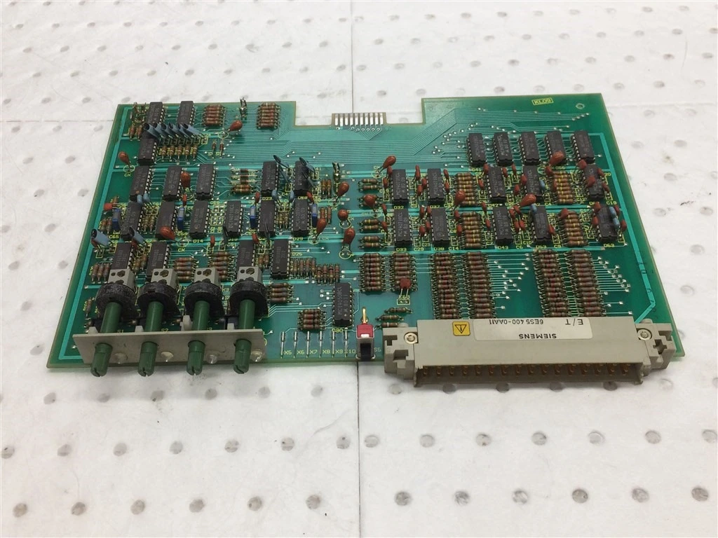 USED SIEMENS 6ES5 400-0AA11 (2)-TIMER MODULE CIRCUIT BOARD
