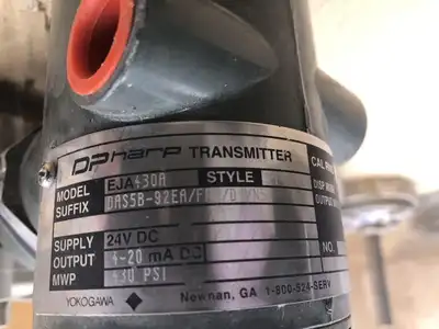Yokogawa DP Harp EJA430A Differential Pressure Transmitter 24VDC 430PSI