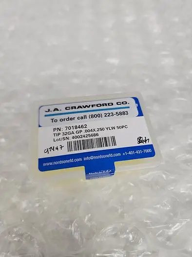 NORDSON DISPENSING TIP 32GA 7018462