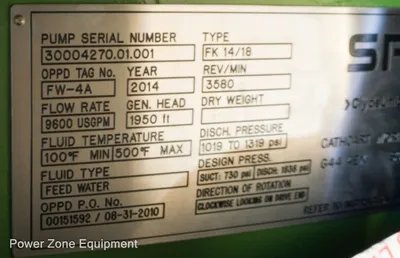 NEW SPX CLYDE UNION FK 14/18